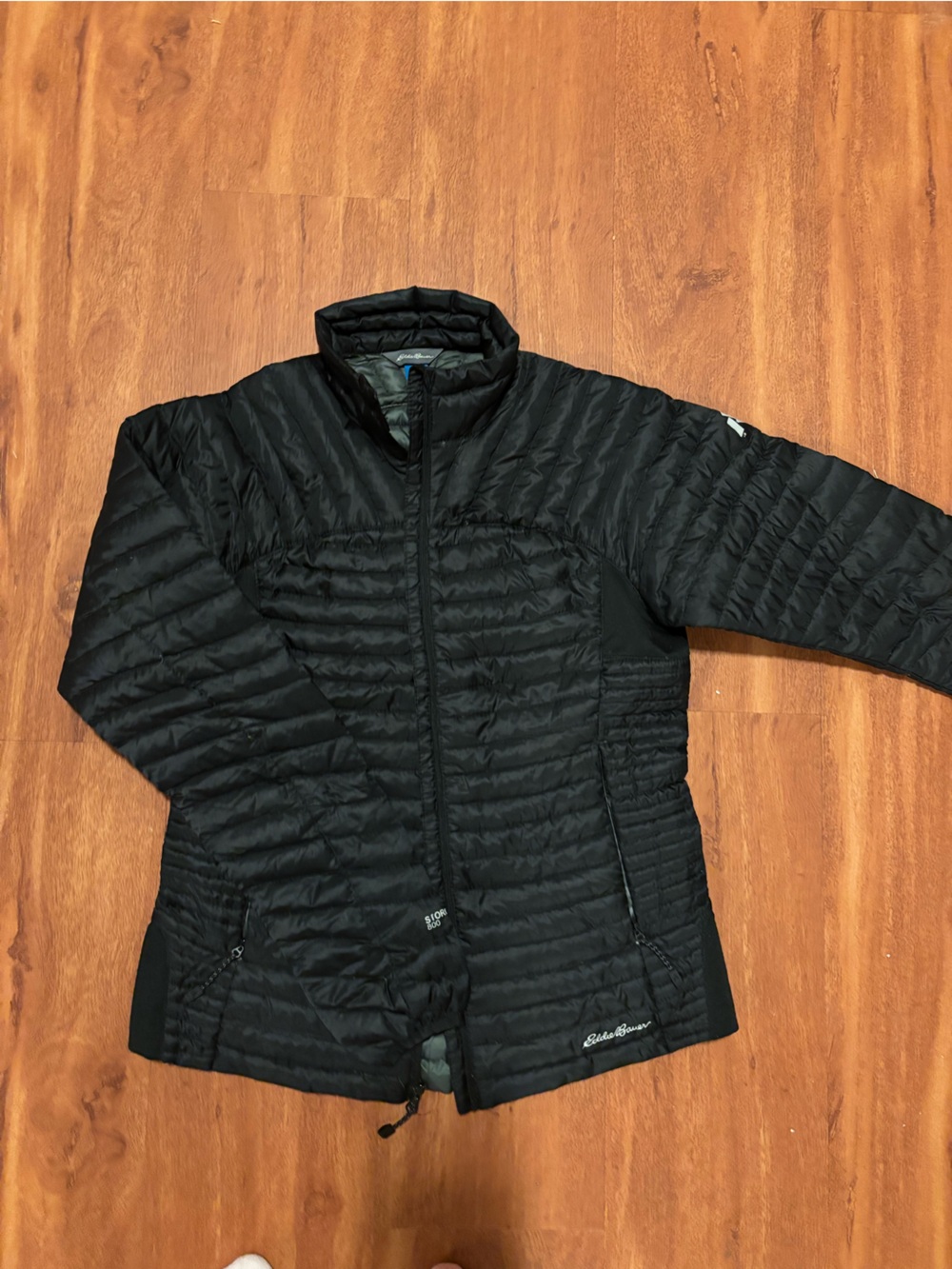 Eddie Bauer Women's Black Quilted Packable Puffer Jacket